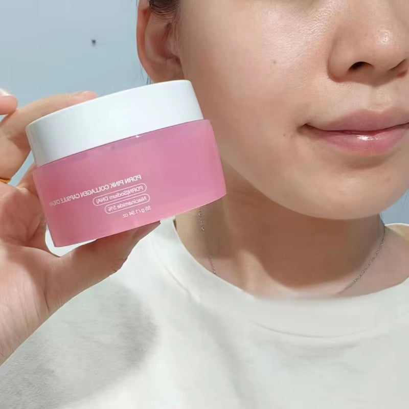 Kit de Skincare Creme Rosa Colágeno