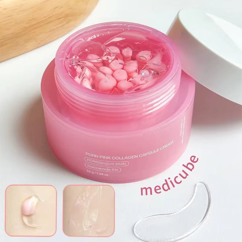 Kit de Skincare Creme Rosa Colágeno