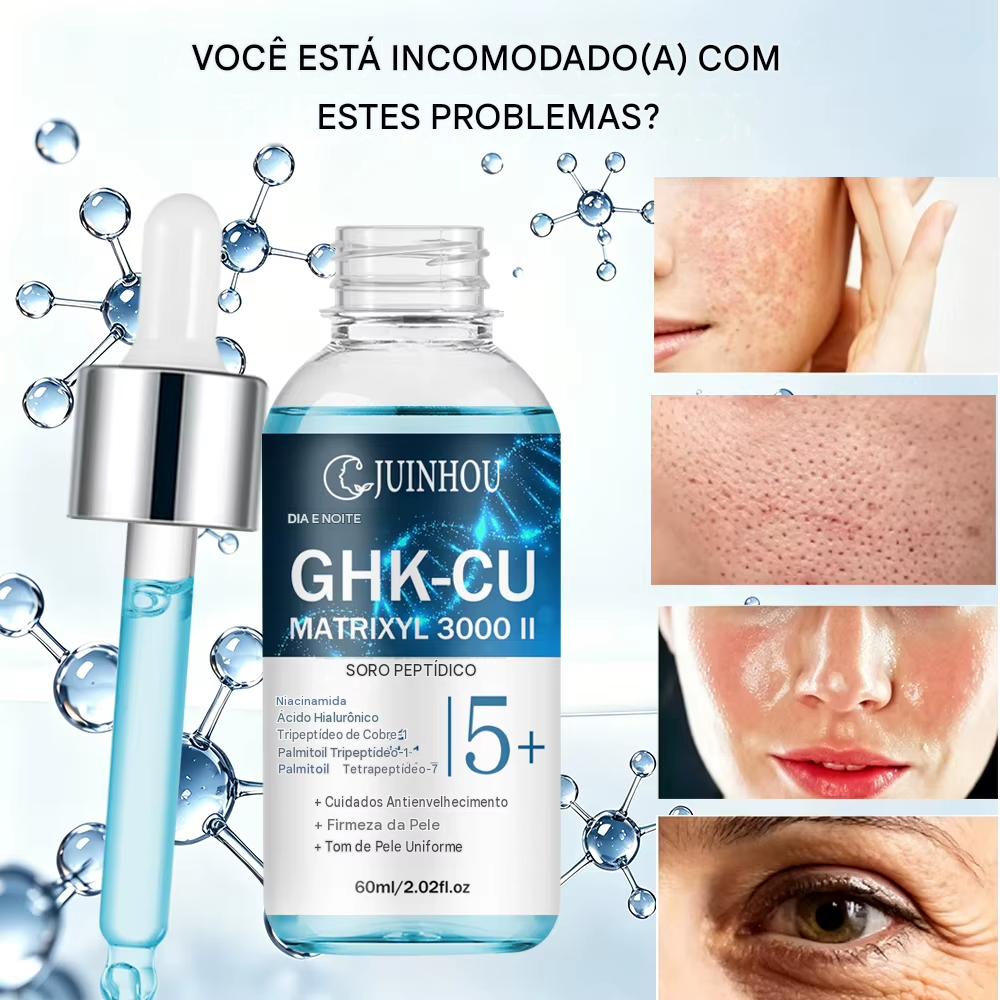 Sérum Facial com Cobre Azul Hidratante