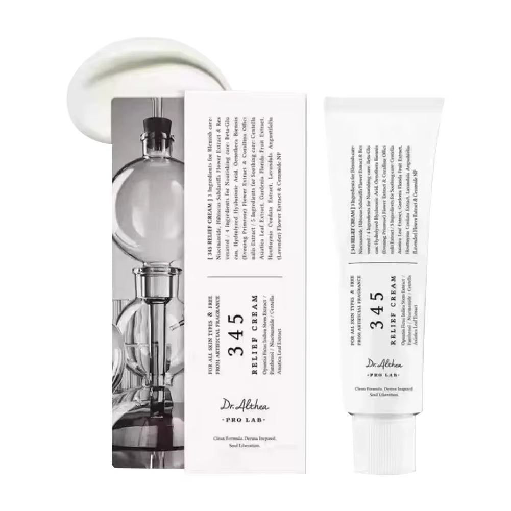 Creme Coreano para Cuidados com a Pele com Água de Folha de Melaleuca