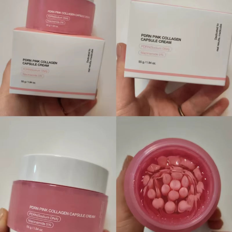 Kit de Skincare Creme Rosa Colágeno